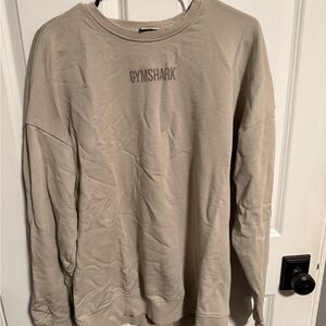 Gymshark Men's Beige Sweatshirt